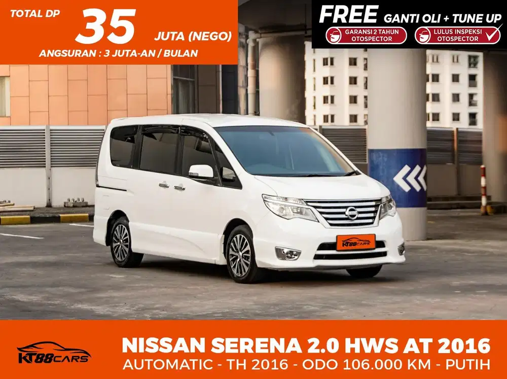 CASHBACK 2JUTA Nissan Serena HWS AT Tahun 2016
