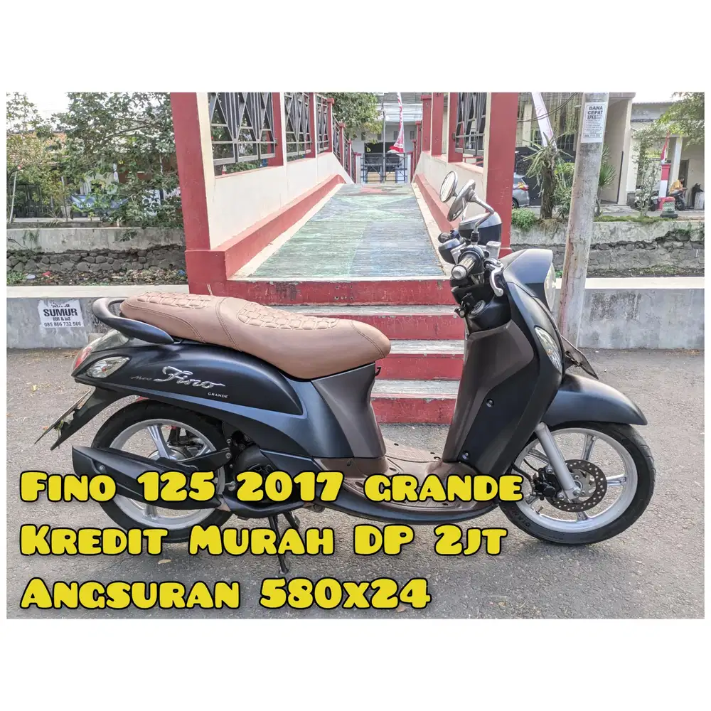 Fino 125cc 2017 Biru Grande Mesin Sip
