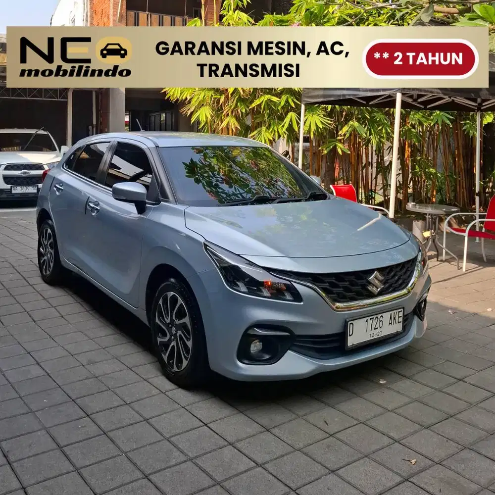 [ Garansi Mesin Transmisi ] SUZUKI BALENO 1.5 BENSIN AT 2022 ABU ABU