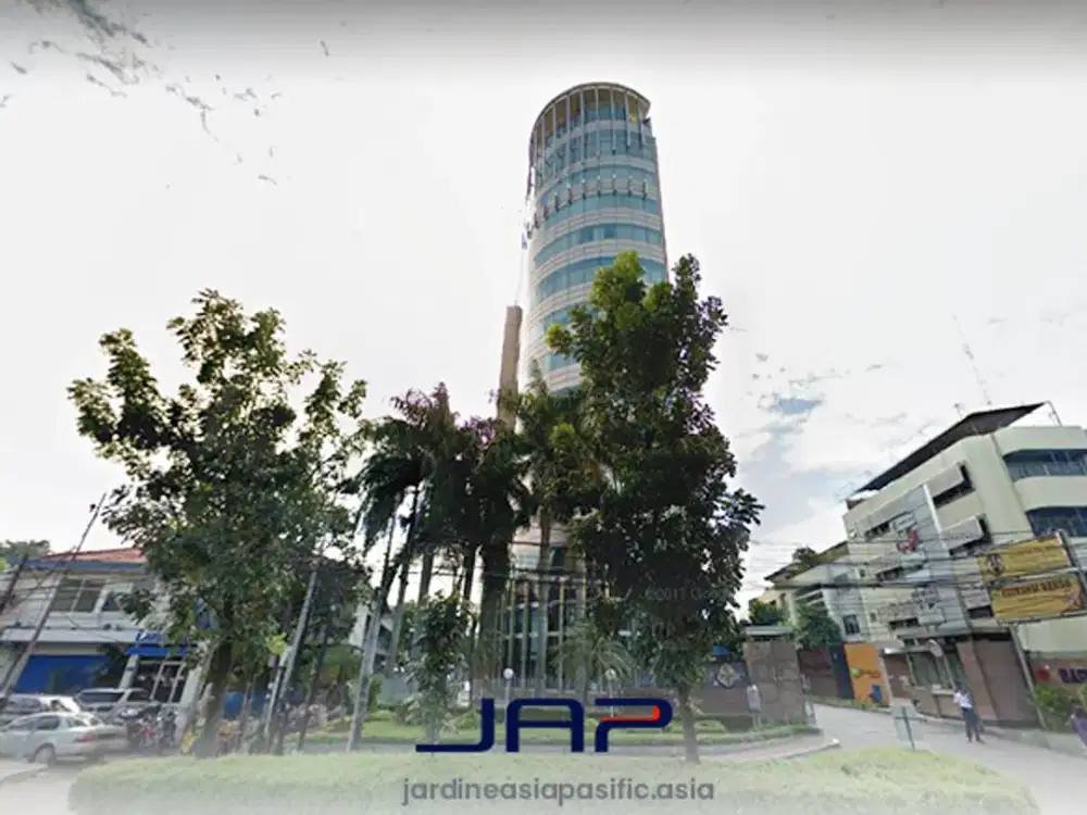 Kantor Wisma BSG Luas 91.58 Sqm Bare di Jakarta Pusat