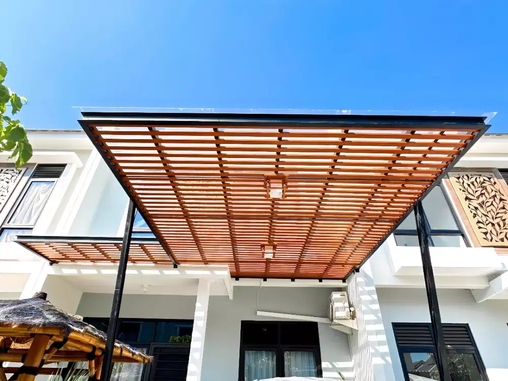 Canopy atap kaca