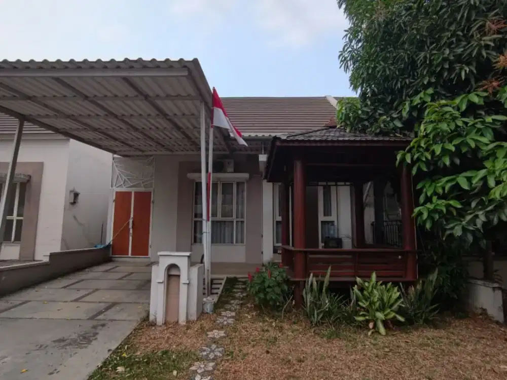 Disewakan Rumah di Cluster Dhana Suvarna Sutera Semi Furnish Siap Huni