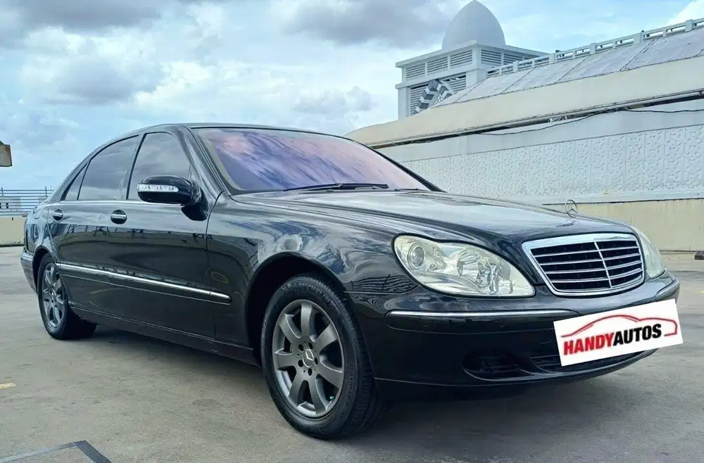 Mercedes Benz S500L 2004 Automatic Hitam metalik