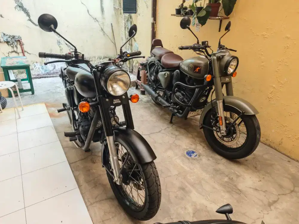 Bs Kredit/TT Royal Enfield Classic 350 Meteor Signal 500 Full Modif