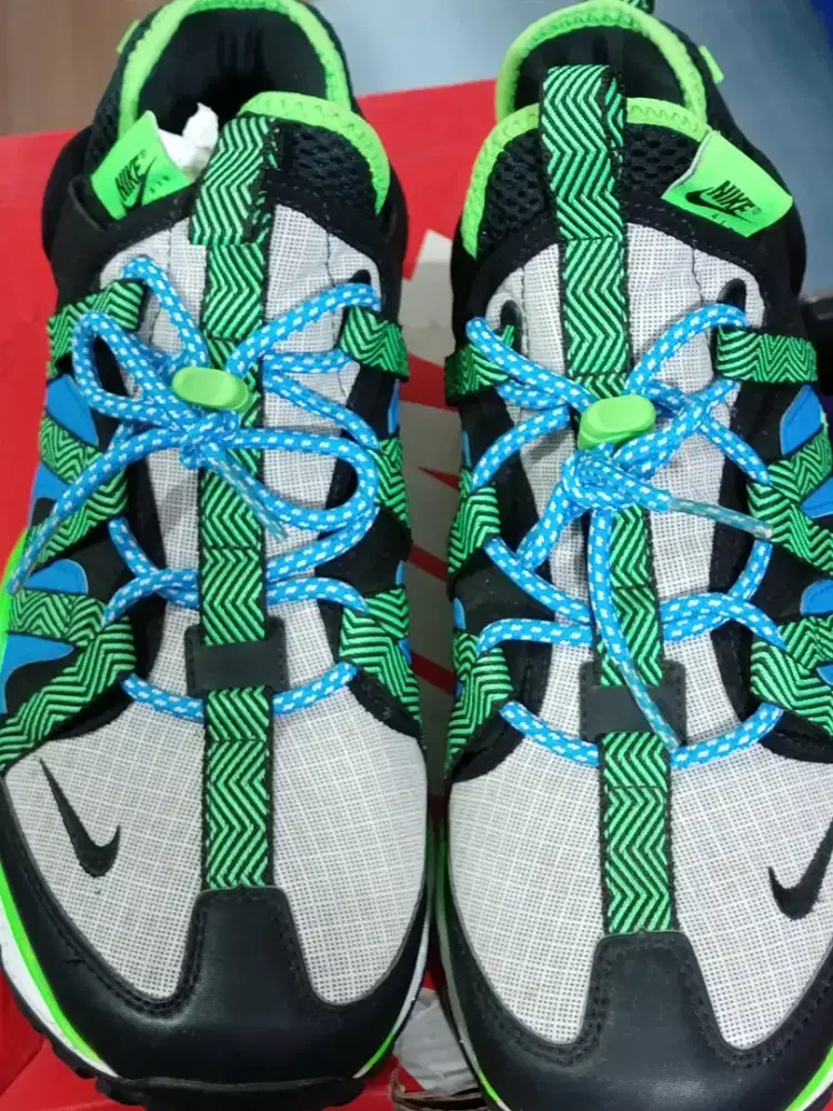 NIKE BOWFIN BLUE ELECTRIC GREEN SZ.43