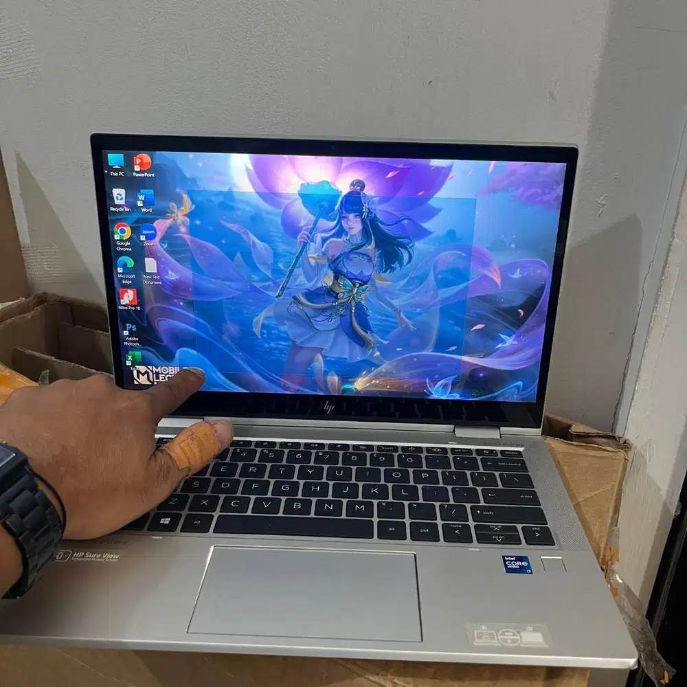 Hp Elitebook X360 830 g8 Core i7 gen 11th Ram 32gb ssd 256gb Touch *VR