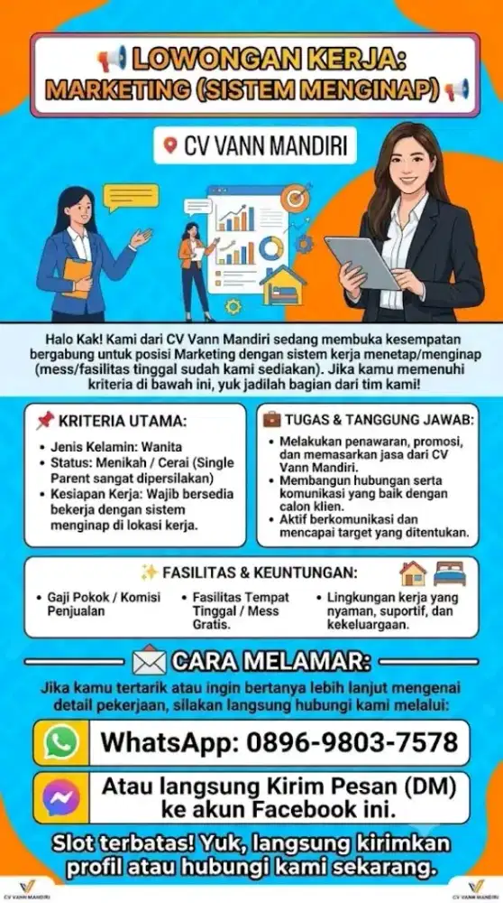 Lowongan kerja marketing