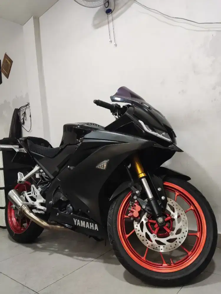 (Low Km) R15 V3 2020 / 2021 Antik km.21rb Modif Ganteng ABBA