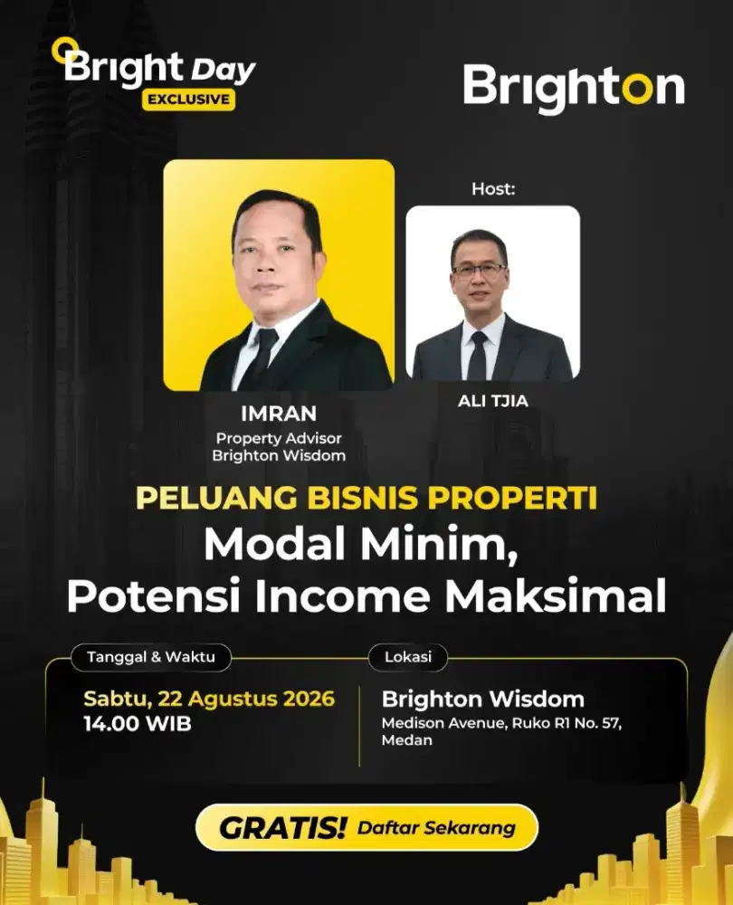 Lowongan Mitra Bisnis ( Agen Property)