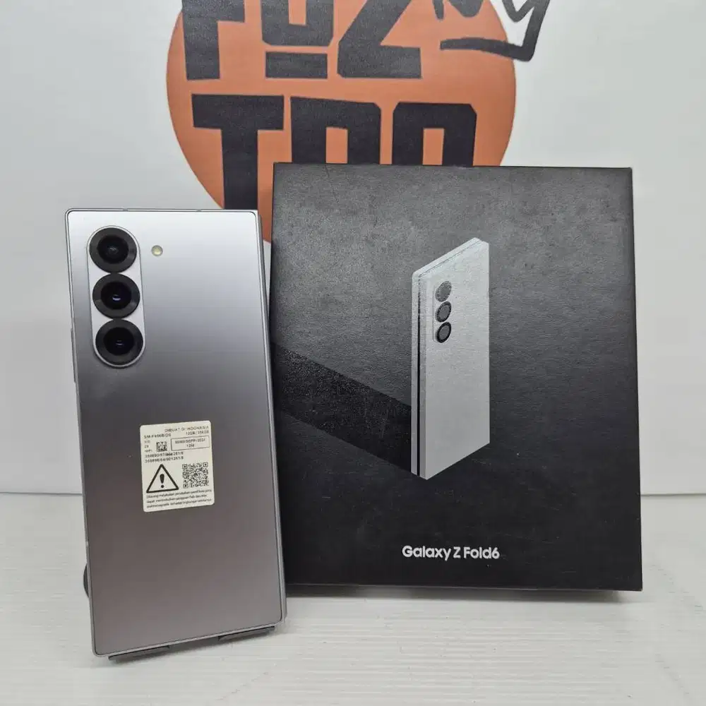 Samsung Galaxy Z FOLD 6 12/256GB No Minus No Kendala FULLSET