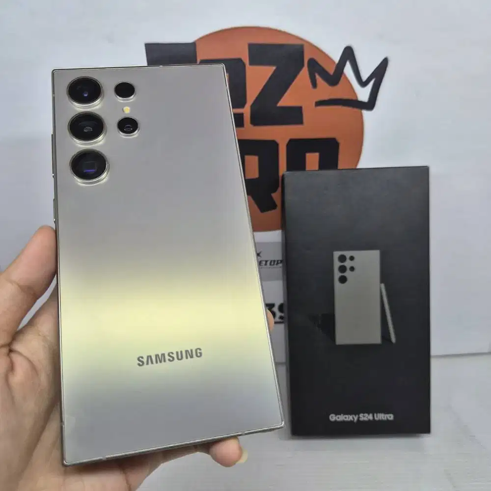 Samsung S24 Ultra 12/256GB Titanium GreyFULLSET EX SEIN NO MINUS