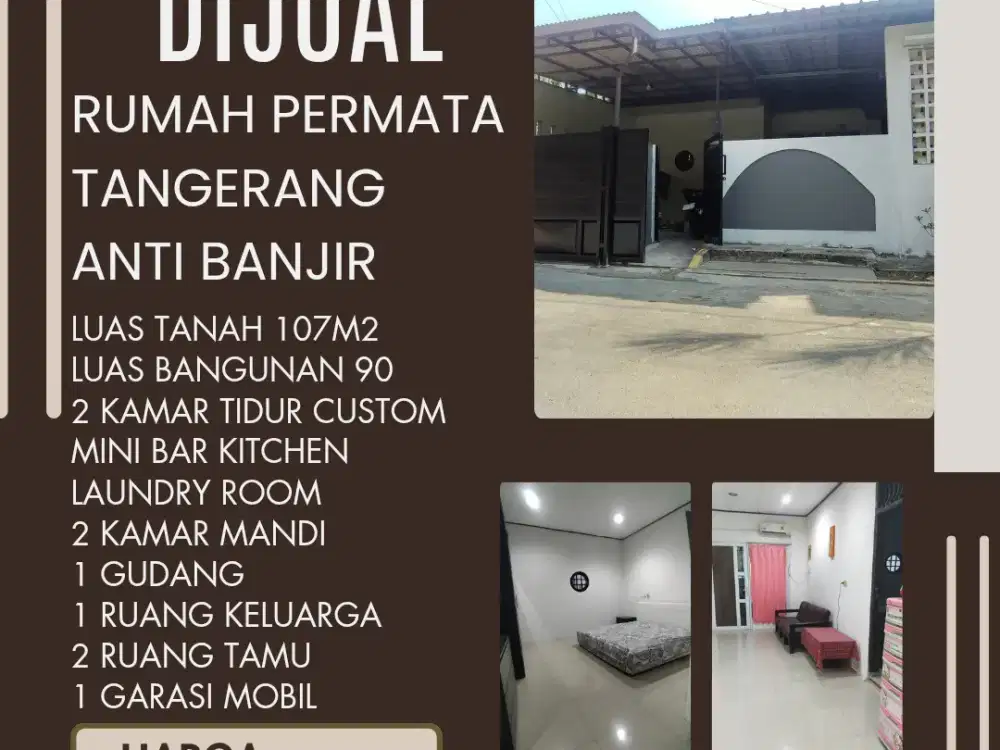 penawaran terbatas rumah siap huni harga dibawah developer