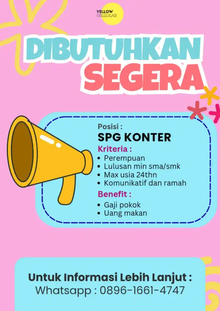 Dicari Karyawati