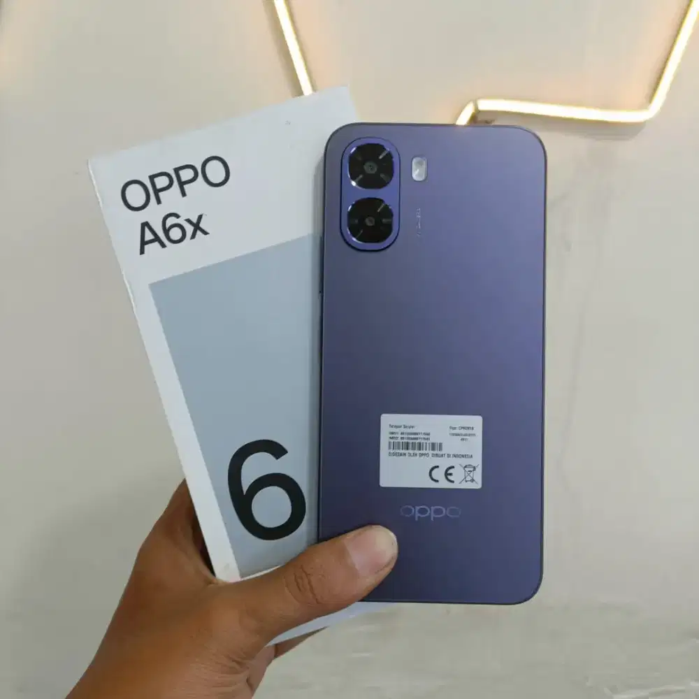 Oppo A6x Mulus, Minus Pemakaian Saja