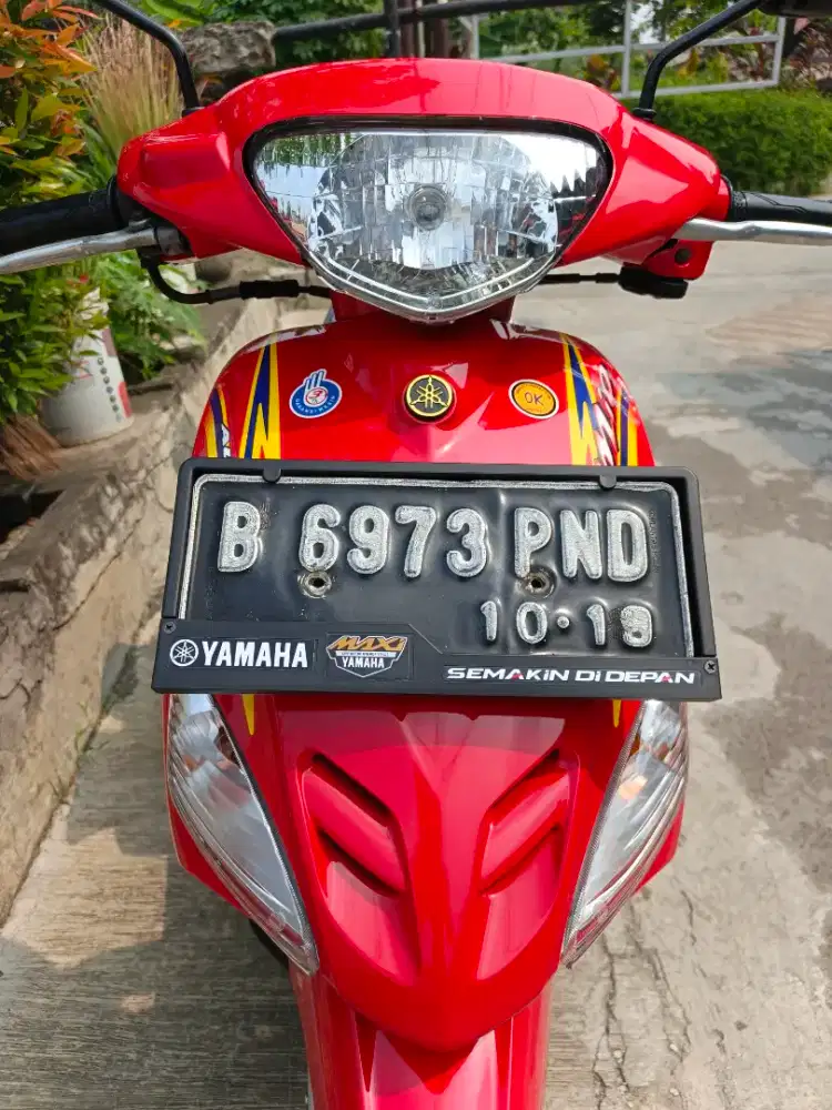 RESTORASI RINGAN MIO SPORTY BASIC SMILE MARUN 2009
