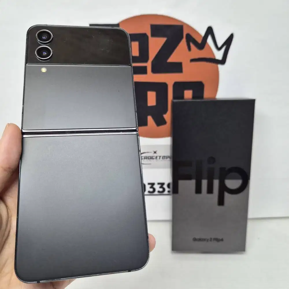 Samsung Galaxy Z Flip 4 8/256GB No Minus No Kendala EX Resmi Indo