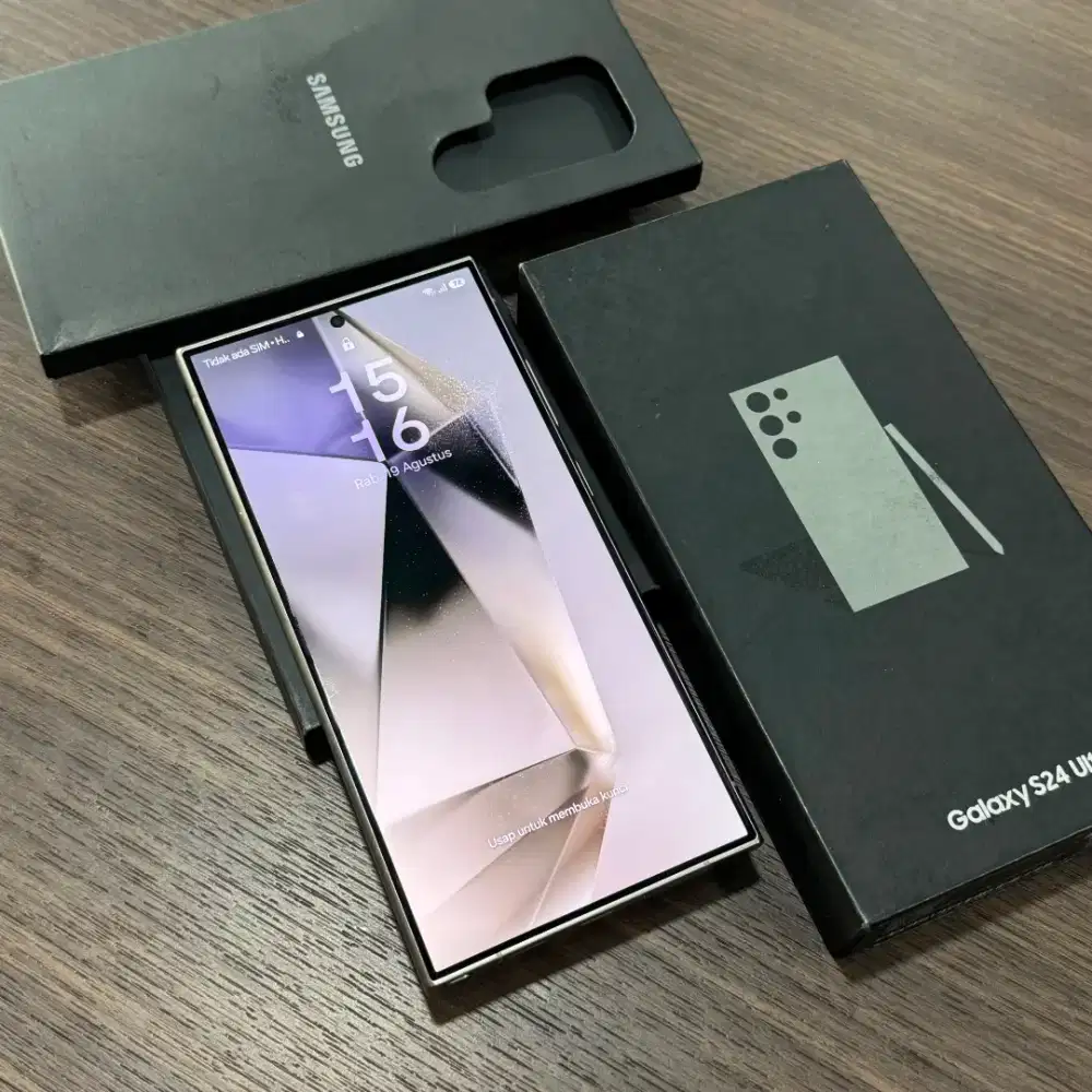 Samsung S24 Ultra 12/256GB [ Titanium Gray ] Garansi Resmi Sein