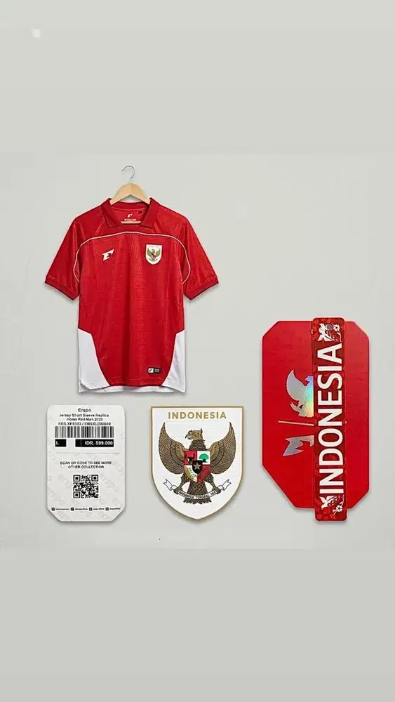JERSEY TIMNAS INDONESIA 2024/2025 X ERSPO