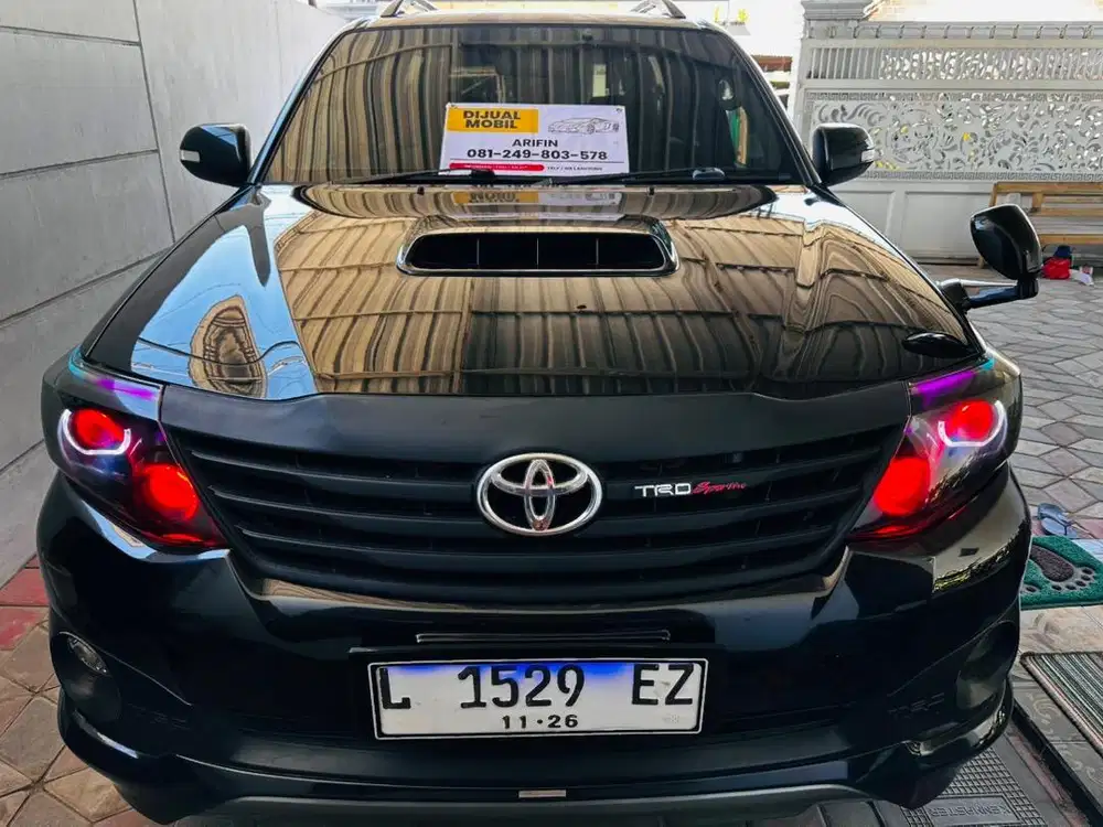 Fortuner VNT TRD Sportivo 2014 MT Diesel manual bio solar vortuner