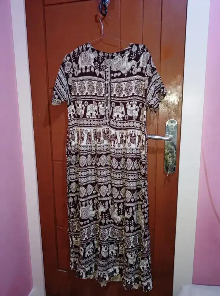 Dijual gamis, kebaya rok lilit, daster motof gajah n gamis batik