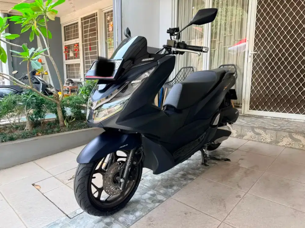 Km 1.800 Simpanan Honda PCX 160 ABS 2024 NIK 2023 Mate Blue Jrg Pakai