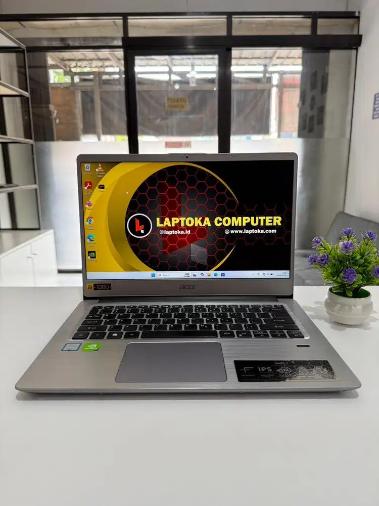 Di jual acer swift 3 core i5 gen8 dual vga