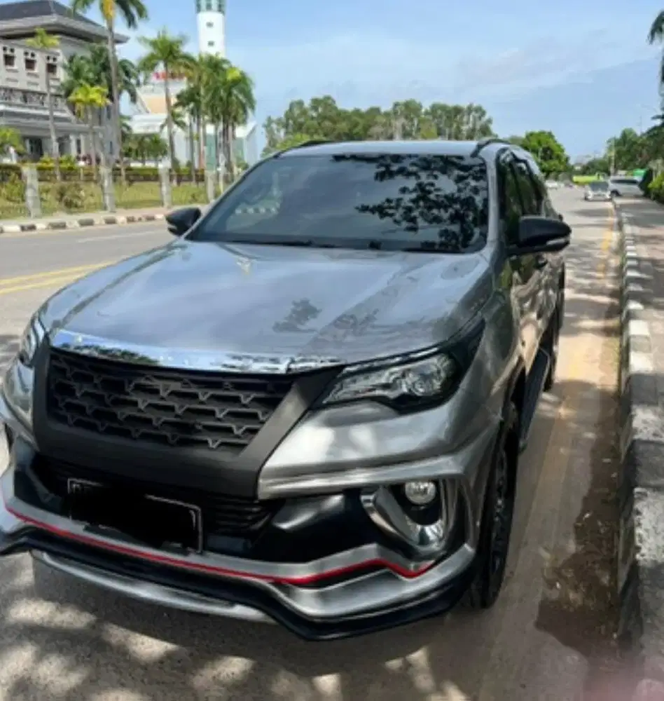 Dijual Cepat Fortuner 2016 Kondisi Modif