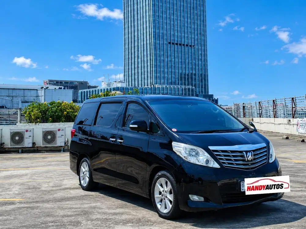 Toyota Alphard G Premium Sound 2010 Hitam