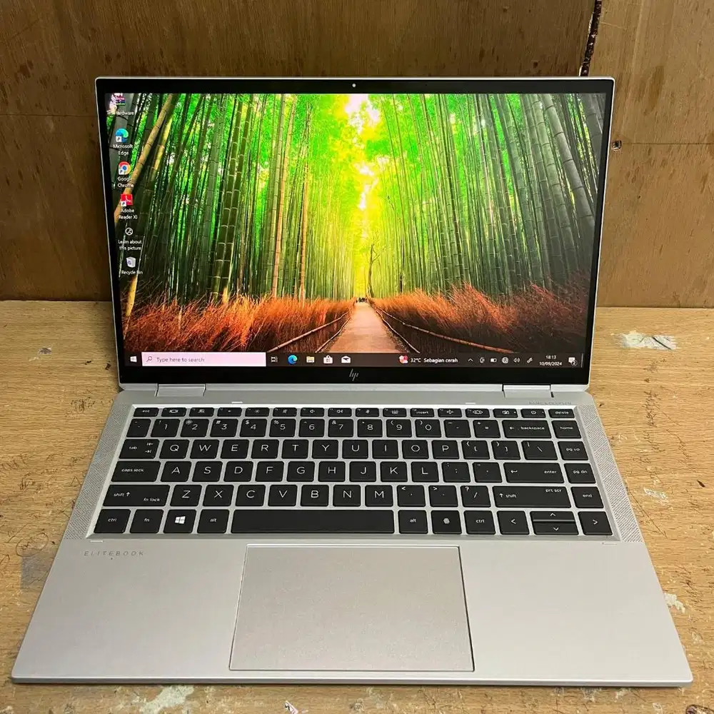 HP X360 1040 G7 CORE i7 GEN 10TH RAM 16GB SSD 256GB 2 iN 1 TABLET *VR
