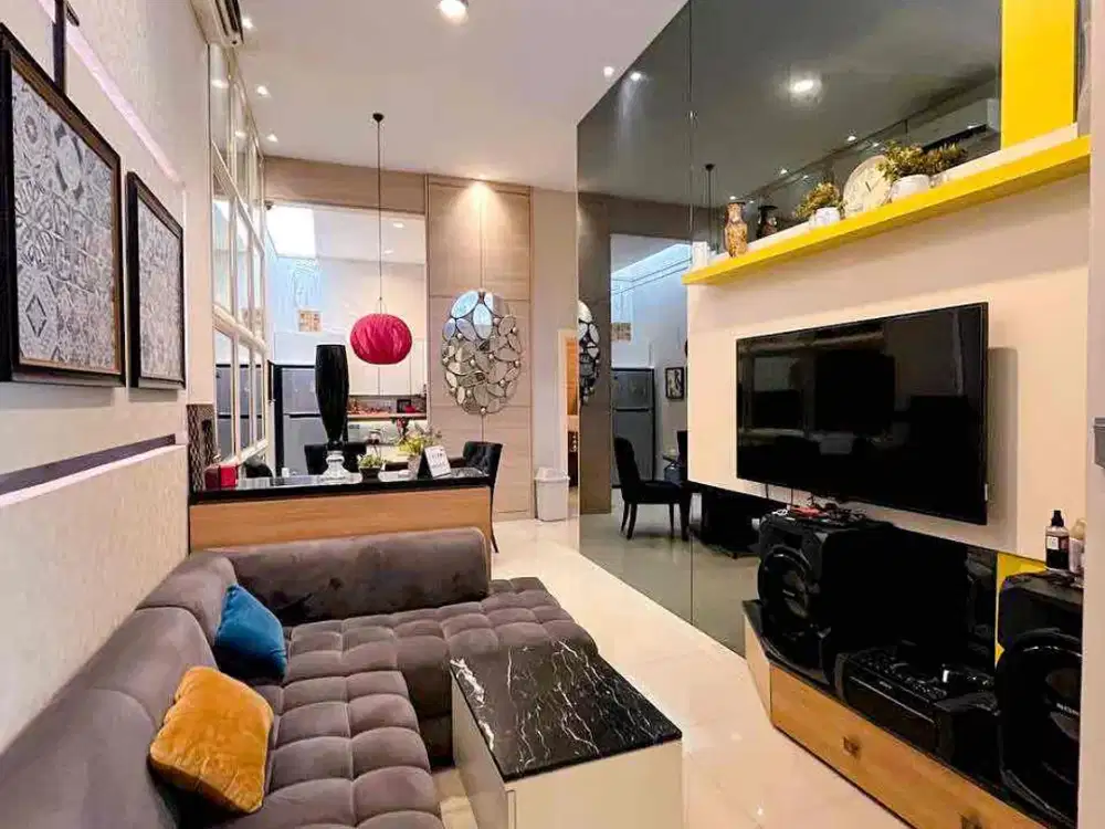 dijual perumahan halton place jl panglima denai fully furnish