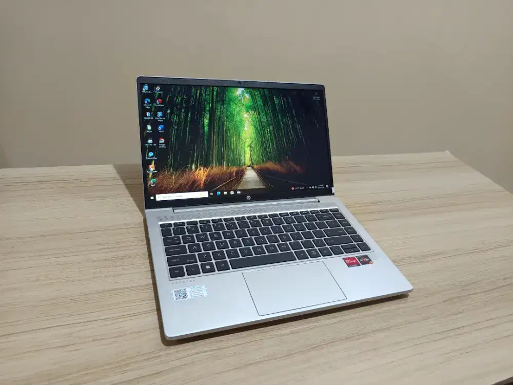 HP Probook 445 G8 Ryzen 5 5600U 12CPUs murah, normal, bergaransi