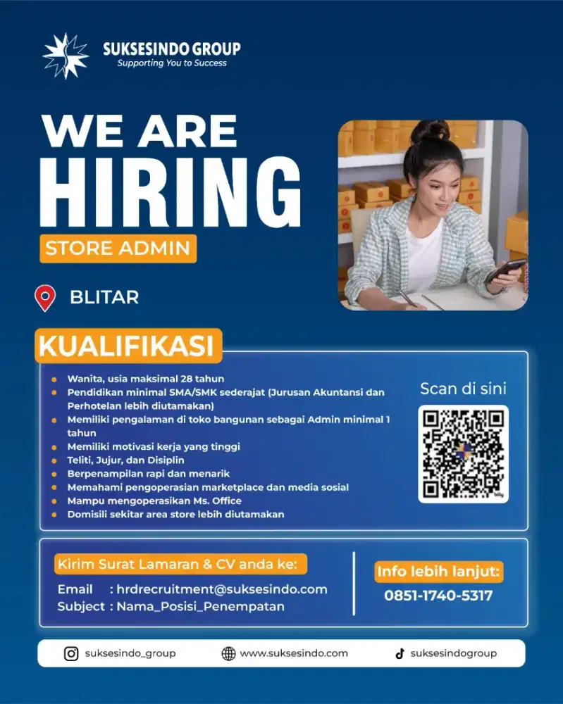 LOKER ADMIN STORE BLITAR