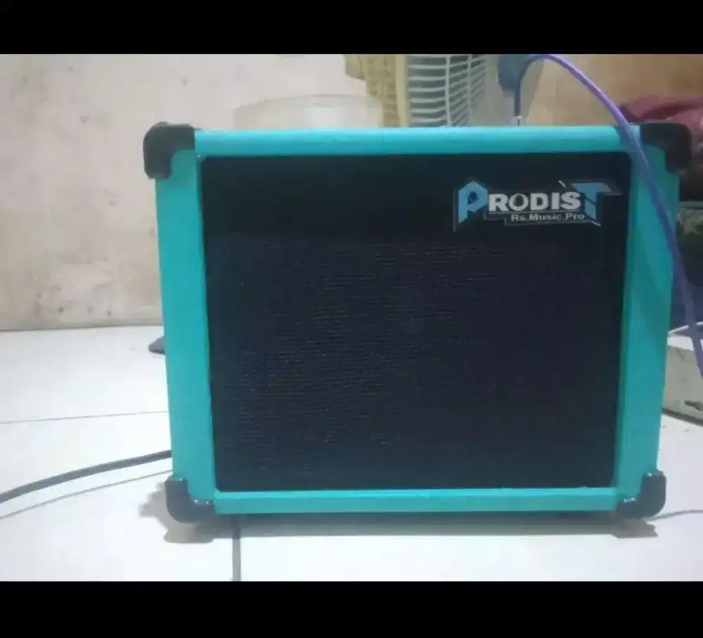 Amplifier mini 4in ampli gitar akustik elektrik