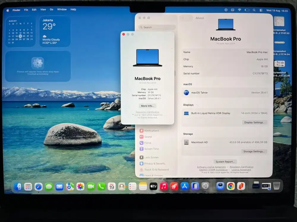 Jual Macbook Pro M4 16/512 Gb Space Black