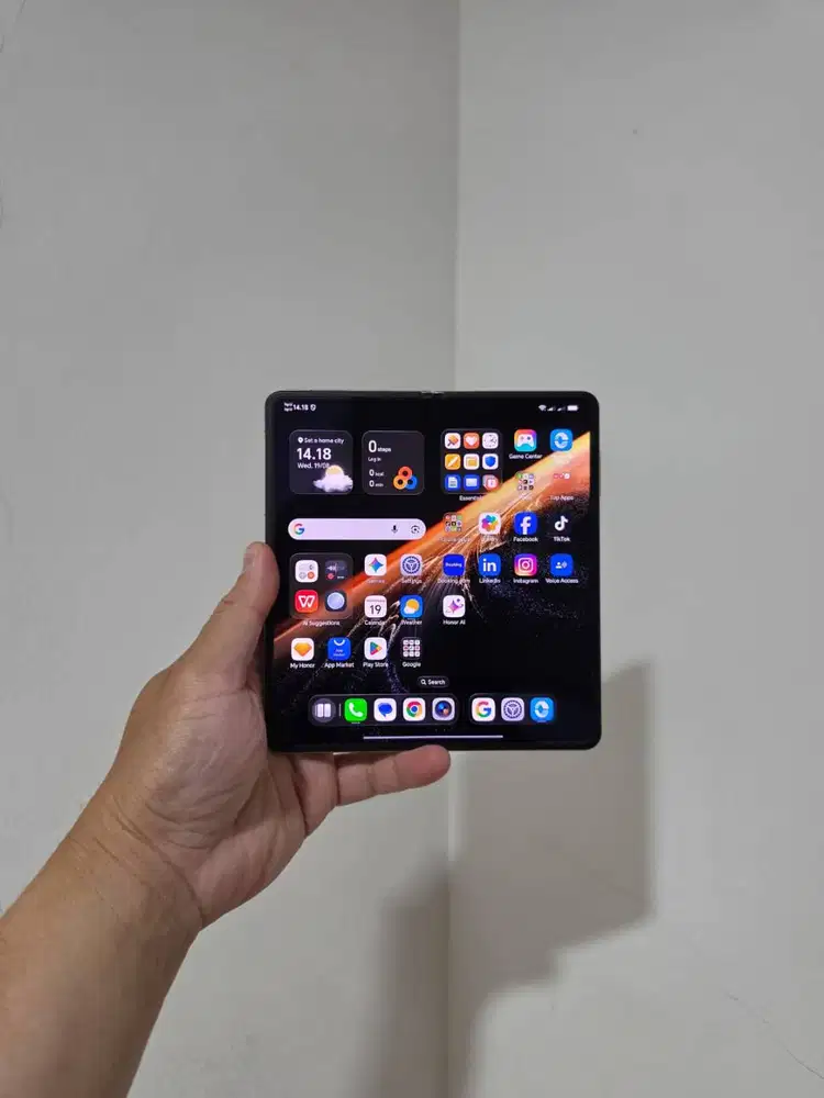 Honor Magic V5 5G 16/512 IMEI Resmi Beacukai Huawei 16GB 512GB Fold