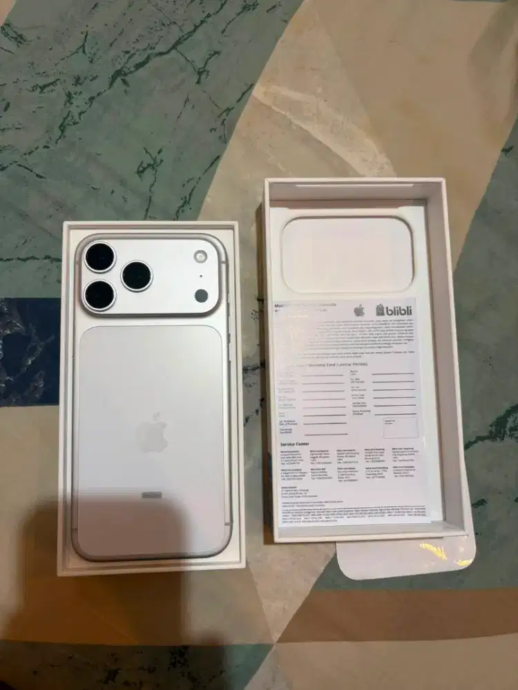 IPHONE 17 PM 256GB EX IBOX GARANSI ON