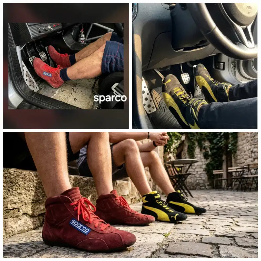 Sepatu Puma & Sparco Speed Motor Rally Series ORI