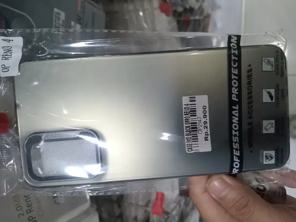 CASE IMD BLACK OPPO RENO 4 ATLANTIS DAHSYAT