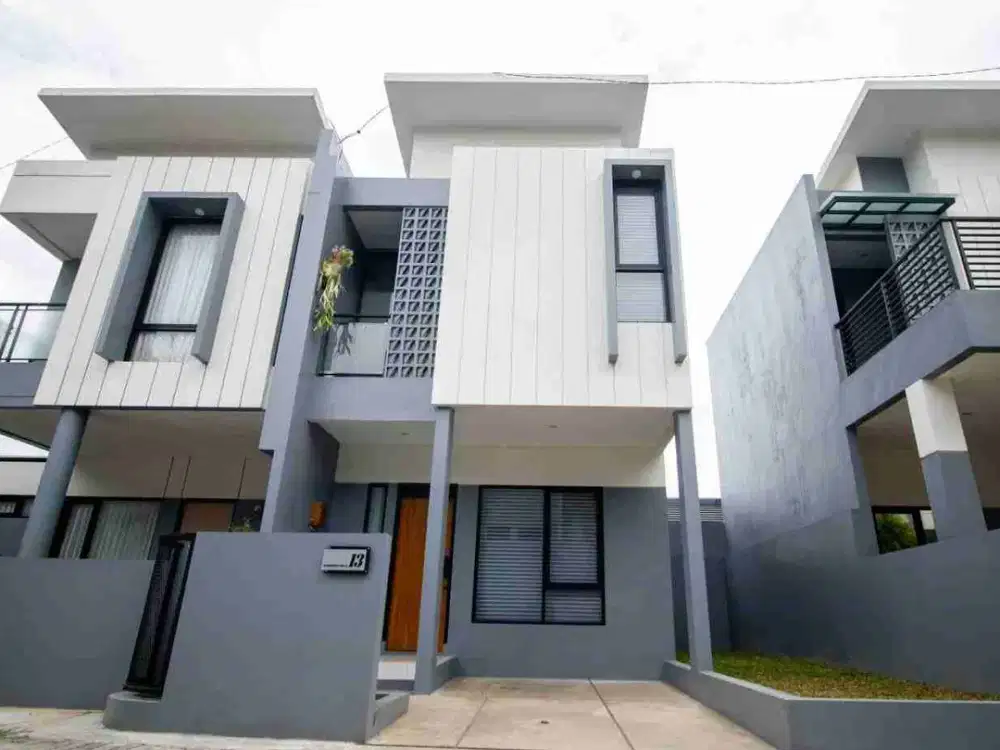 Jual Rumah Baru Cluster di Ujung Berung Bandung Timur 2 Lantai Murah Pinggir Jalan