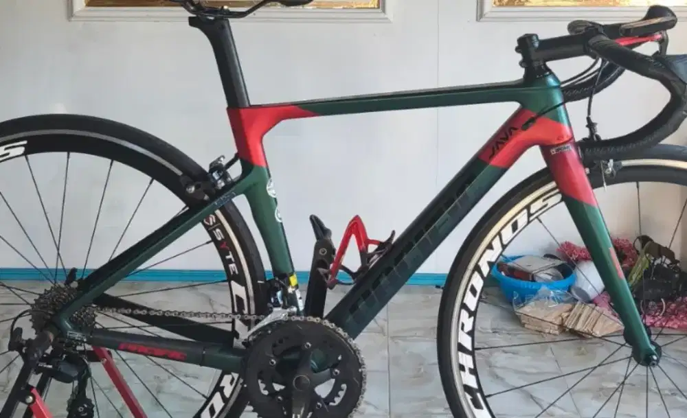 Jual FRAMESET ONLY/rangka roadbike pacific varilux 0.5 carbon