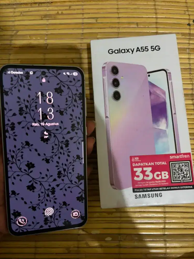 Samsung A55 Lilac, 8/256gb