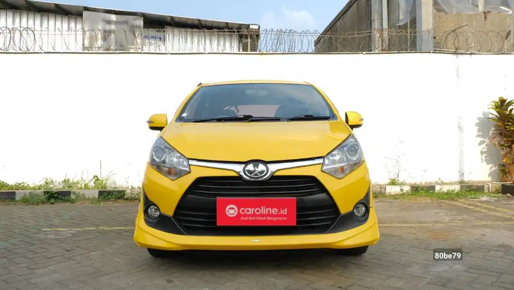 TOYOTA AGYA TRD 1.2 AT 2019 KUNING