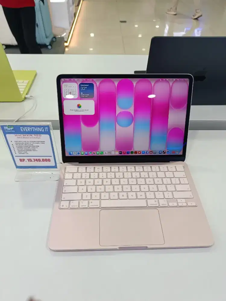 Cicilan macbook Neo Gratis 2x cicilan menggunakan home credit