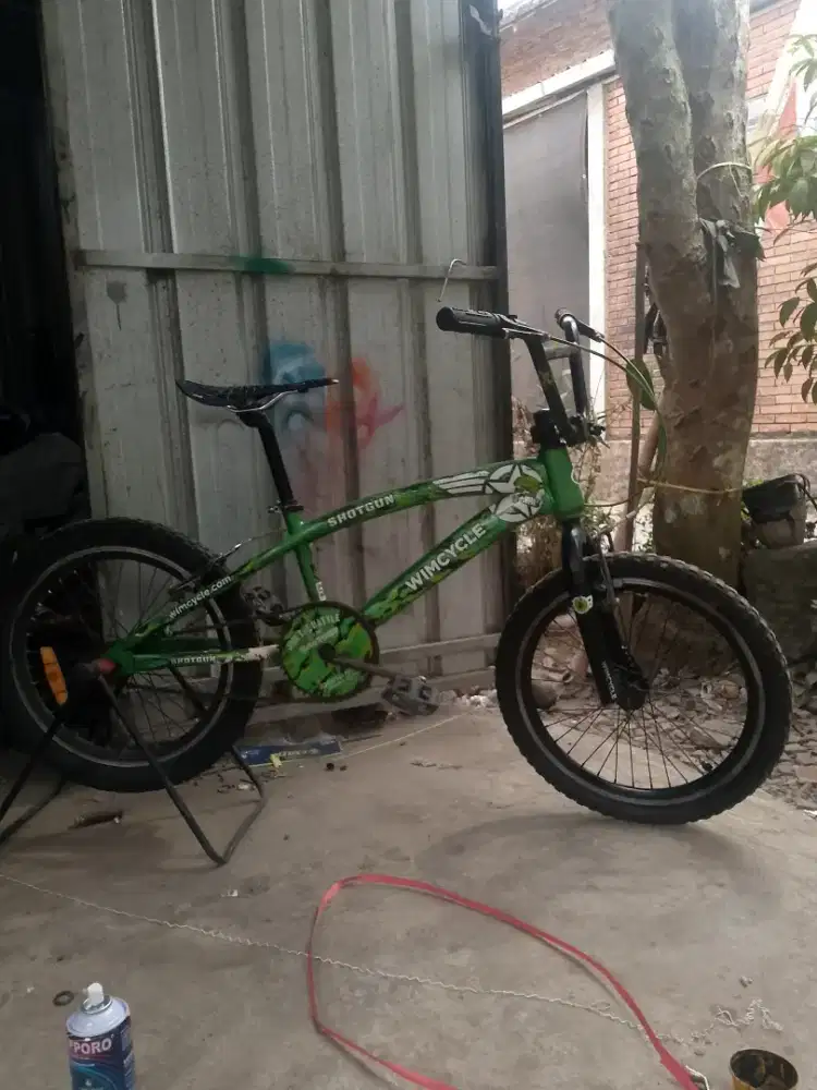BMX 20 Wimcicle cat asli