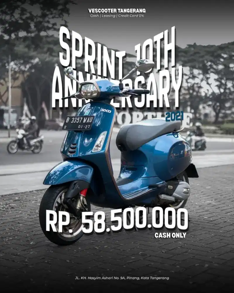SPRINT ANNIVERSARY 10TH 2021
LIMITED EDITION