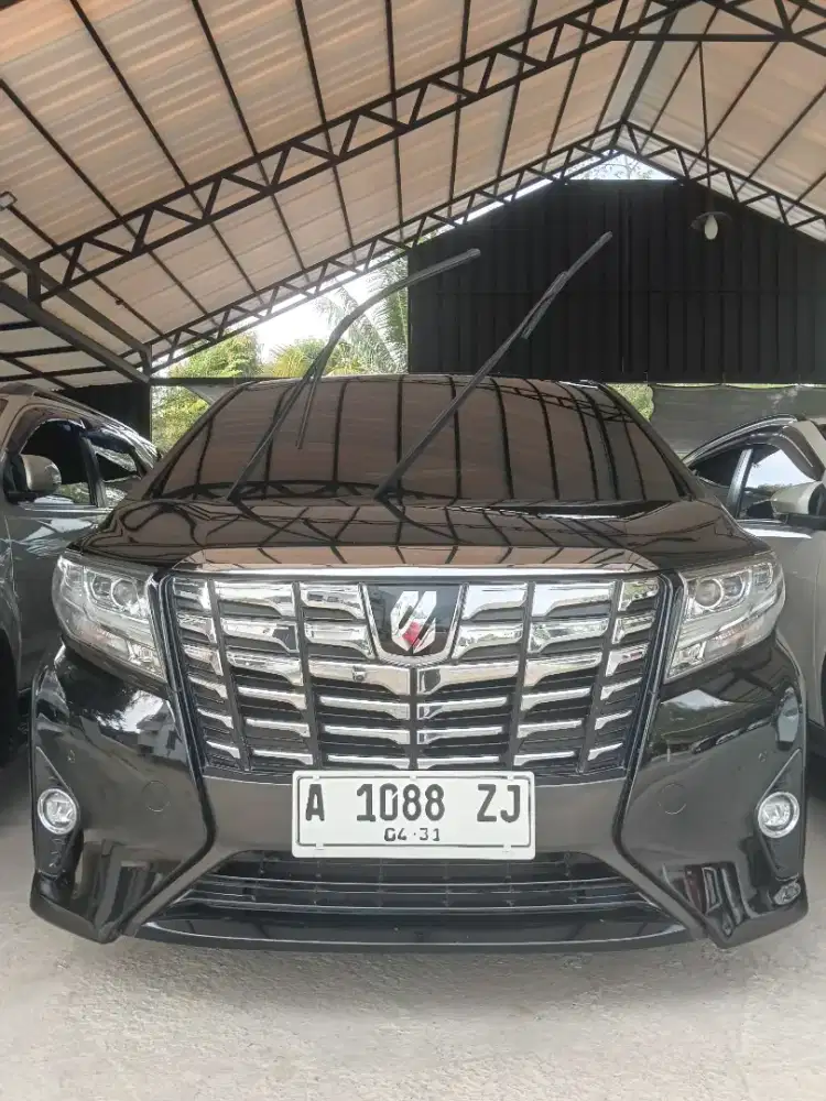 TOYOTA NEW ALPHARD 2.5 G A/T ATPM 2017