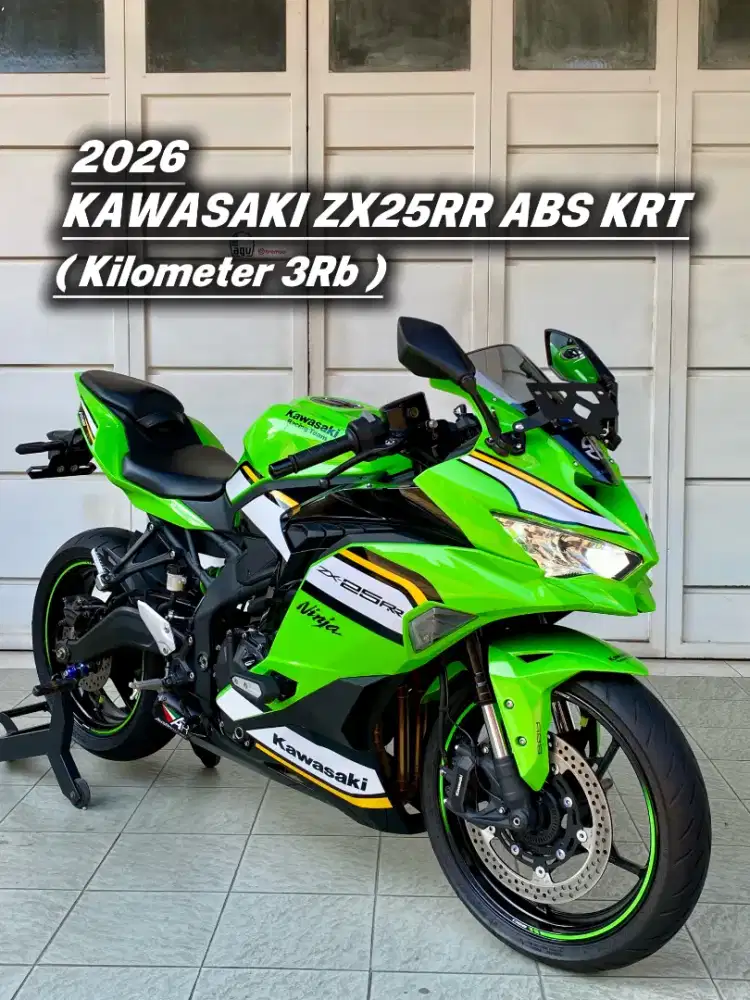 Kawasaki zx25rr abs krt 2026 ( km 3rb )