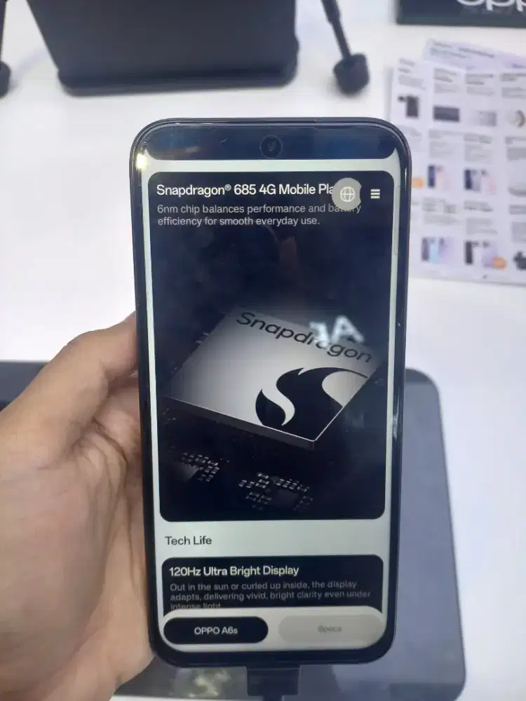 OPPO A6S 8/128 GB CASH/CICILAN TANPA DP