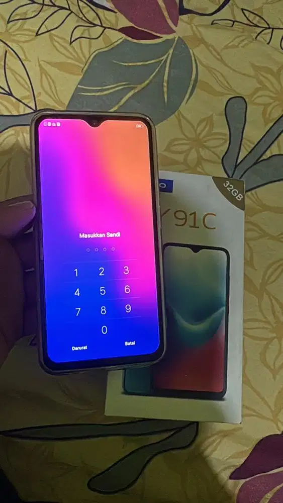 Jual Murah Vivo Y91 Fullset
