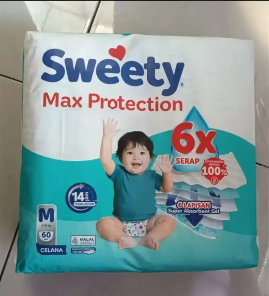 Pampers Sweety size M